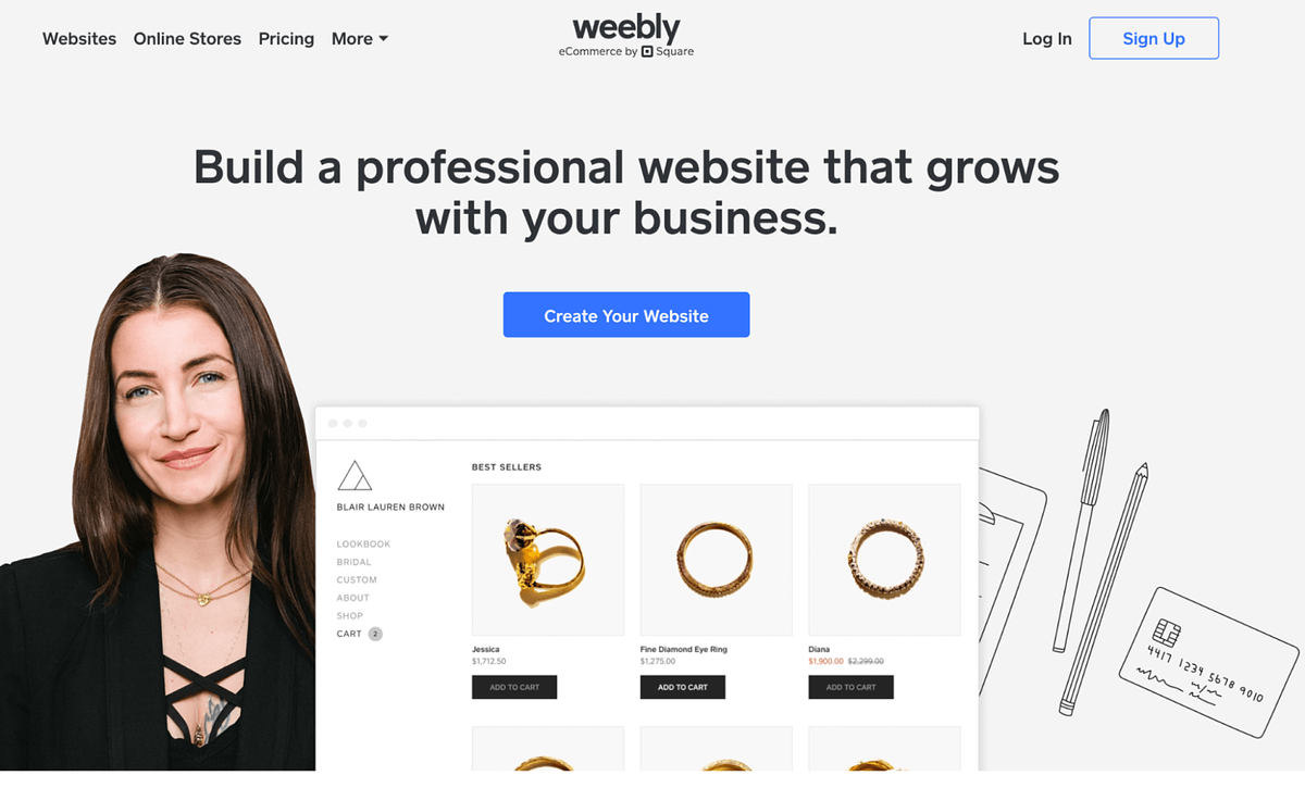 Weebly-Screenshot