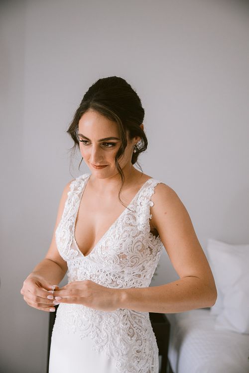 Bride Getting Ready