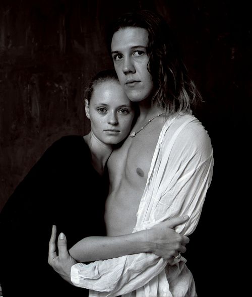 V and B