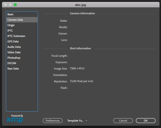 Formats of Metadata