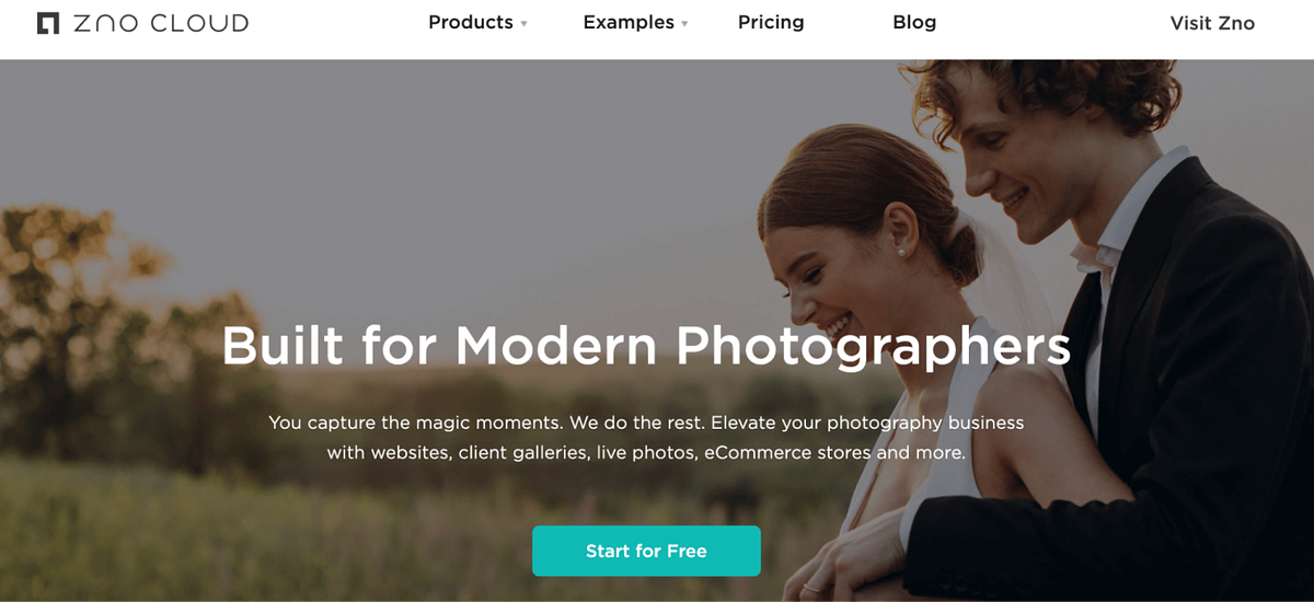Schermafbeelding van Zno Cloud