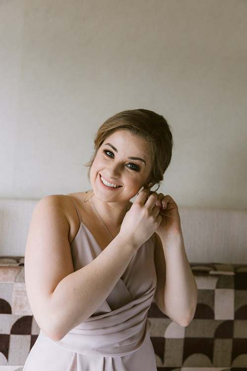 Bride Getting Ready