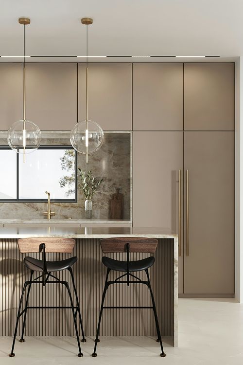Naturalistic kitchen design