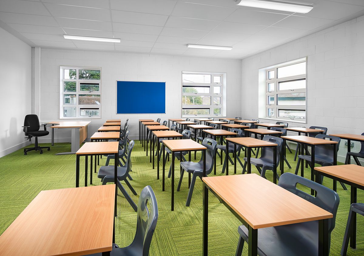 Modern Classroom Interior, St. Michael's Holy Faith Secondary Sc