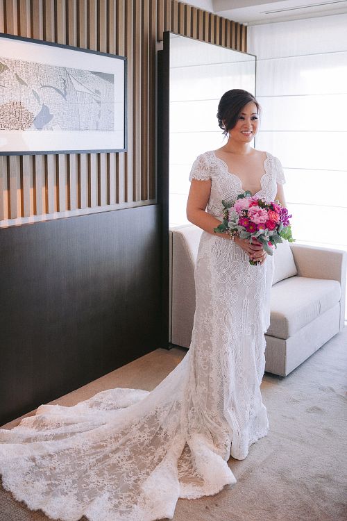 Bride Getting Ready
