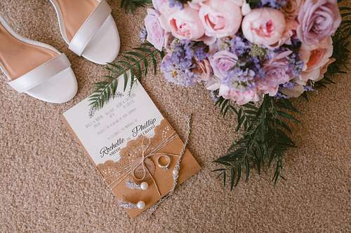 Bride Getting Ready