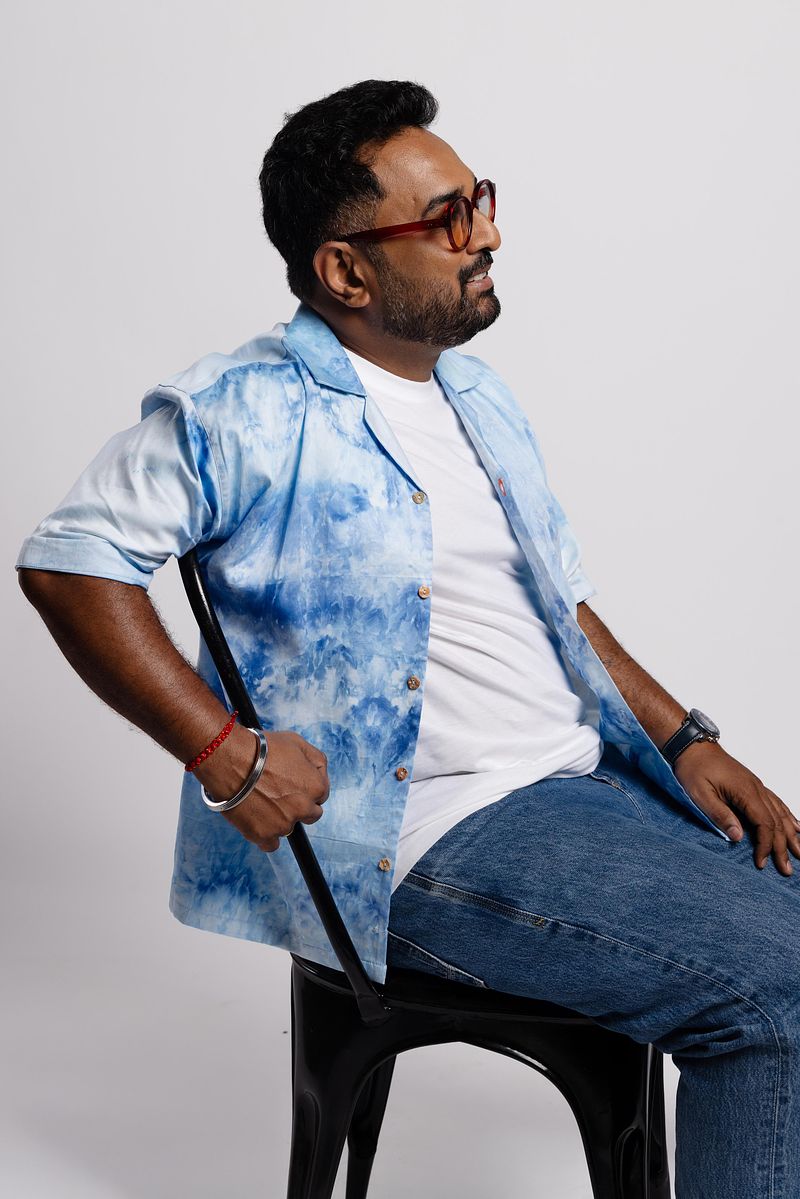 Cuban Collar Shirt Summer Sky (Blue)