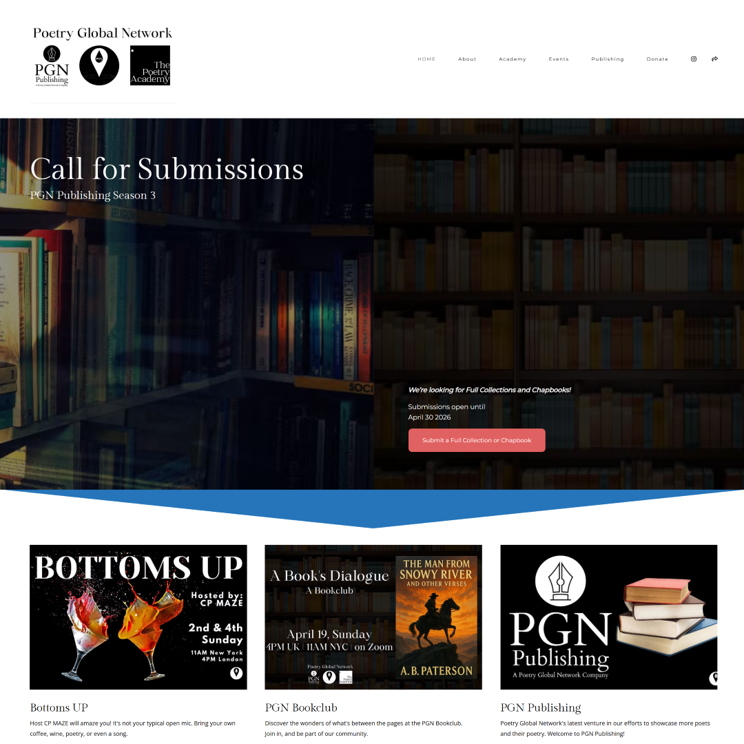 Portfolio społecznościowe Poetry Global Network