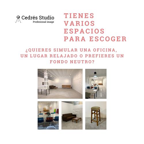 Sesión Express de fotografías para perfil profesional