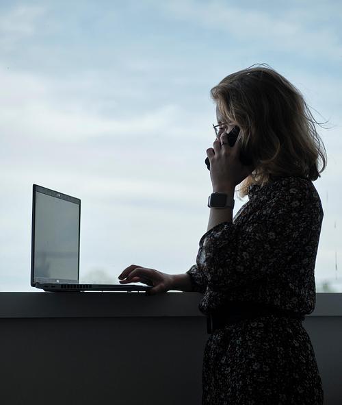 portrait individuel sur site en situation