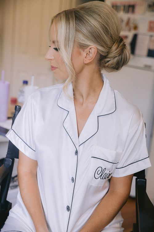 Bride Getting Ready